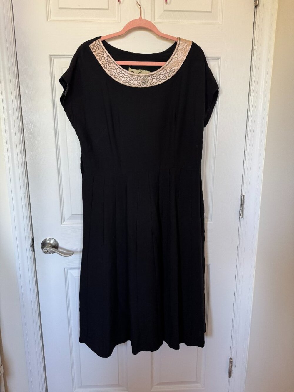 Vintage 50s Gloria Swanson Forever Young Midi Dress